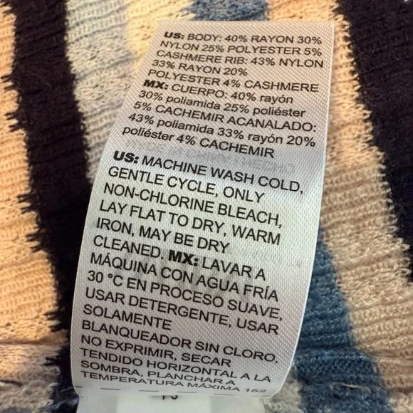 WHBM Cashmere-Blend Elbow-Sleeve Shirred Sweater NWT - Picture 6 of 8